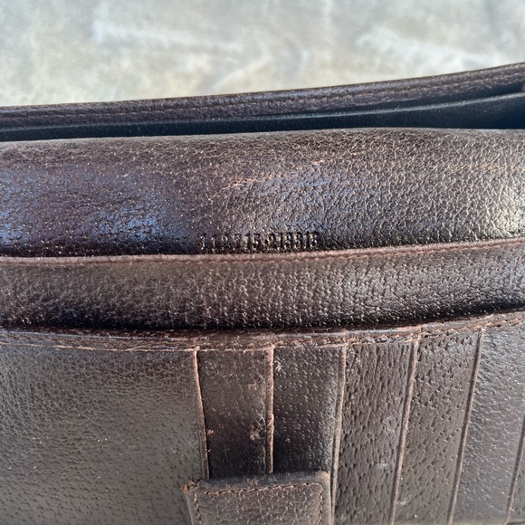 Authentic GUCCI Long Wallet GG Canvas Leather Brown - Picture 14 of 15